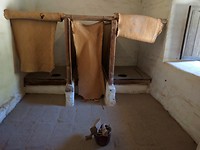 La Purisima. Het toiletgebouw