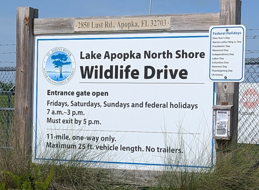 Wildlife drive