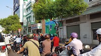 Verkeersdrukte in ho chi minh 😉