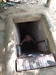 Uitgang van 1 van de tunnels.