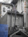 In de straten van Hanoi.