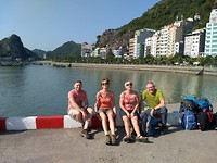 Wachten op de ferry