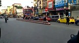 Hectische verkeer in Hai Phong