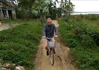 Fietsende toerist 😃