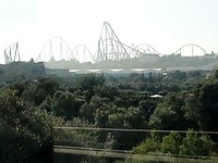 De Achtbanenn van het Ferraripark