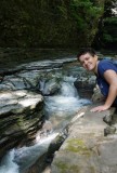 Wandelen door de kloof van Watkins Glenn