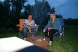 Fikkie stoken bij Sylvan on the beach campground
