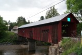 Covered Bridge van Northfield falls