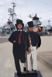 USS constitution en 2 belangrijke mannen uit de geschiedenis