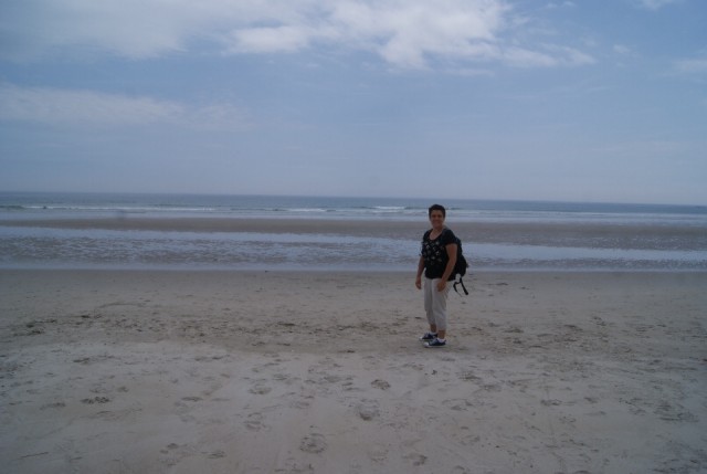 Aan het strand van Ogunquit