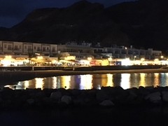 De baai van Puerto de Mogan