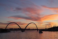 Sunset in Perth.