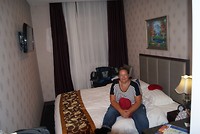 De megaboom hotel kamer, de naam zegt niets over de grootte.....