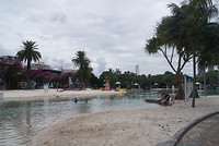 Southbank, strand in de stad.