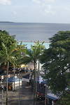 Uitzicht vanuit hotel in Cairns