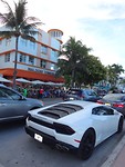 Oceaan drive, art deco gebouwen en mooie auto’s