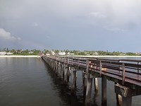 De pier van Naples.