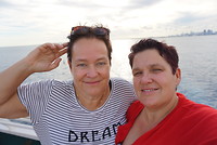 Aan board, de cruise kan beginnen