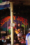 Live muziek in de bar Sloppy joe