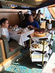 High tea tijdens de cruise