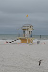 Strand Clearwater, mooi strand maar geen strand weer.