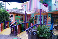 Bubble room, leuk restaurant op Captiva eiland
