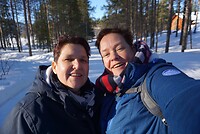 Wandelen door het bos
