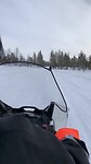 Onderweg op de sneeuwscooter
