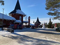 Kerstman dorp