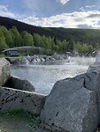 De hotspring van Chena.