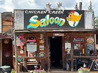 En de saloon van chicken