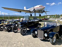 De autoshow bij de luchthaven van Whitehorse