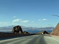 Onderweg, lake mead
