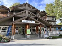 Riverside resort camping in Whistler