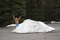 Sneeuwballen gooien?