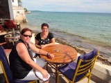 Goed toeven op terras