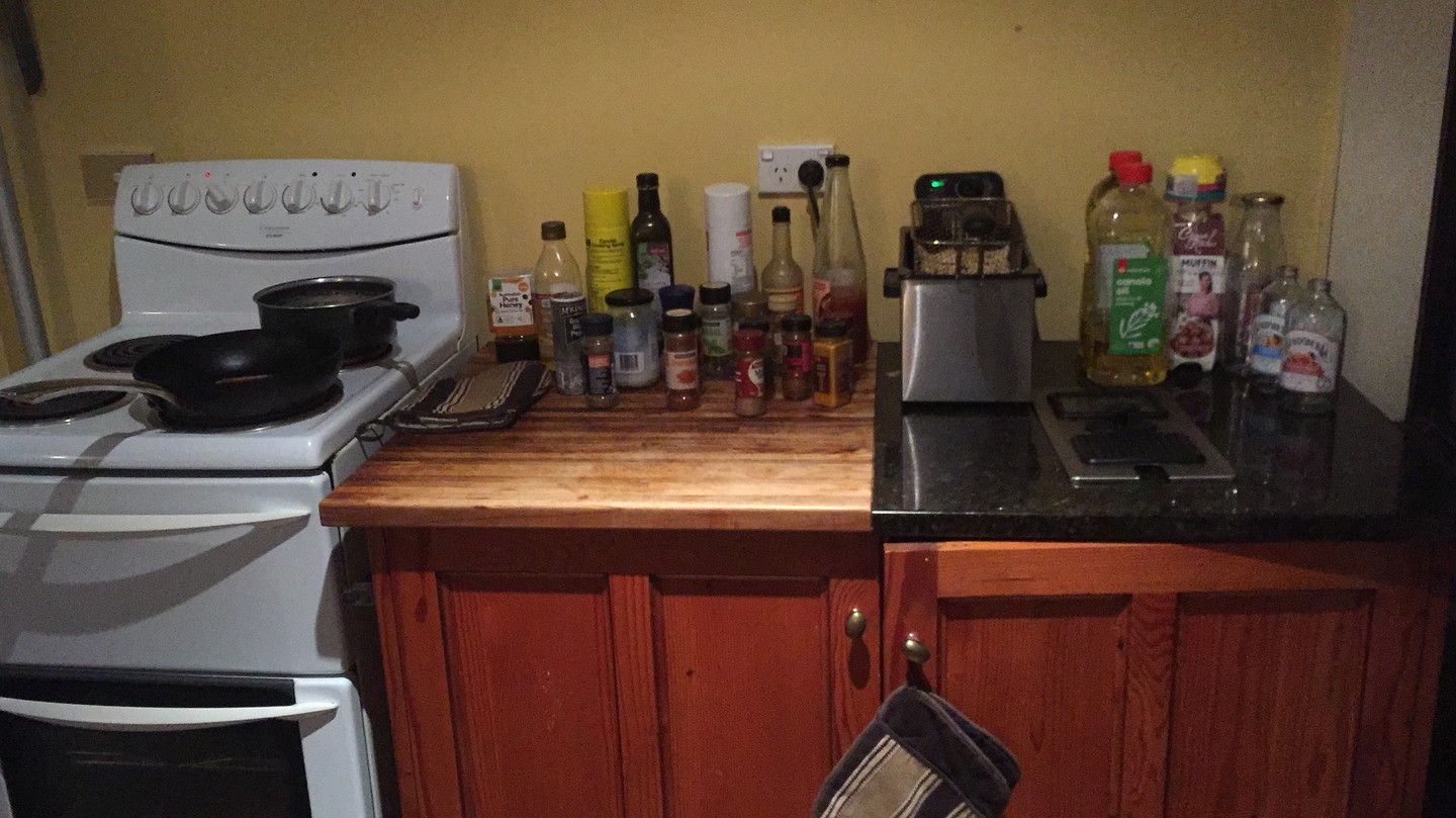Keukentje ( fornuis, gril, oven en frituurpan) chill leven