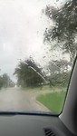 En toen begon t heel hard te regenen...