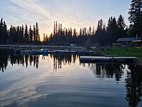 Fawn Lake - zonsondergang