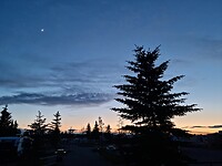 De laatste avond bij Calgary