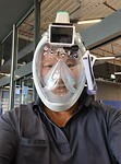 Snorkelmasker.