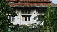 Oude koloniaal gebouw