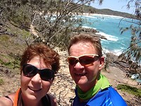 Schoffies bij Noosa Beach