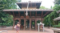 Nepalese peace pagoda