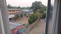 Troosteloos Bathurst (uitzicht hotelkamer)