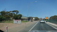 Quarantine Checkpoint grens South Australië