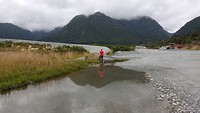 Zelf de weg zoekend over het water