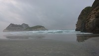 Wharariki Beach