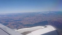 Vlucht over zuider eiland naar Auckland