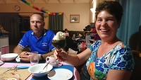 Irish coffee om het nog internationaler te maken